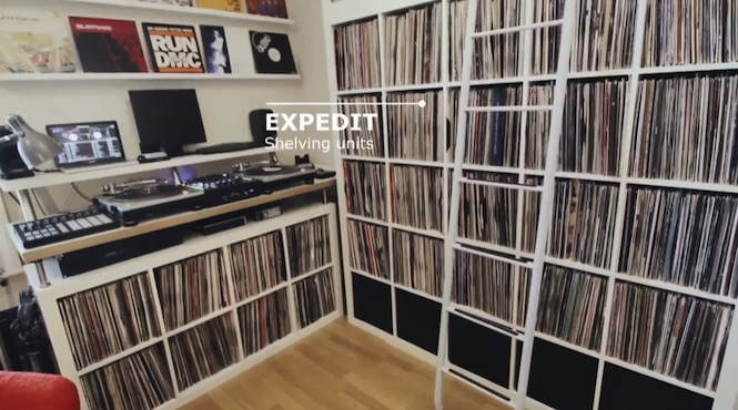 Ikea kallax deals vinyl