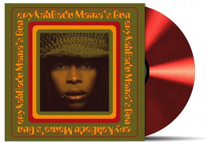 Erykah Badu's Mama's Gun is being reissued on transparent red 