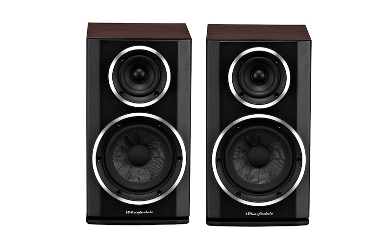 two big speakers