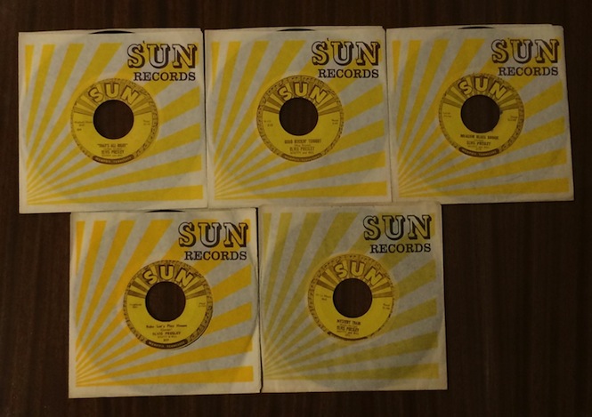 Elvis Presley's complete Sun Records 45s could be yours for