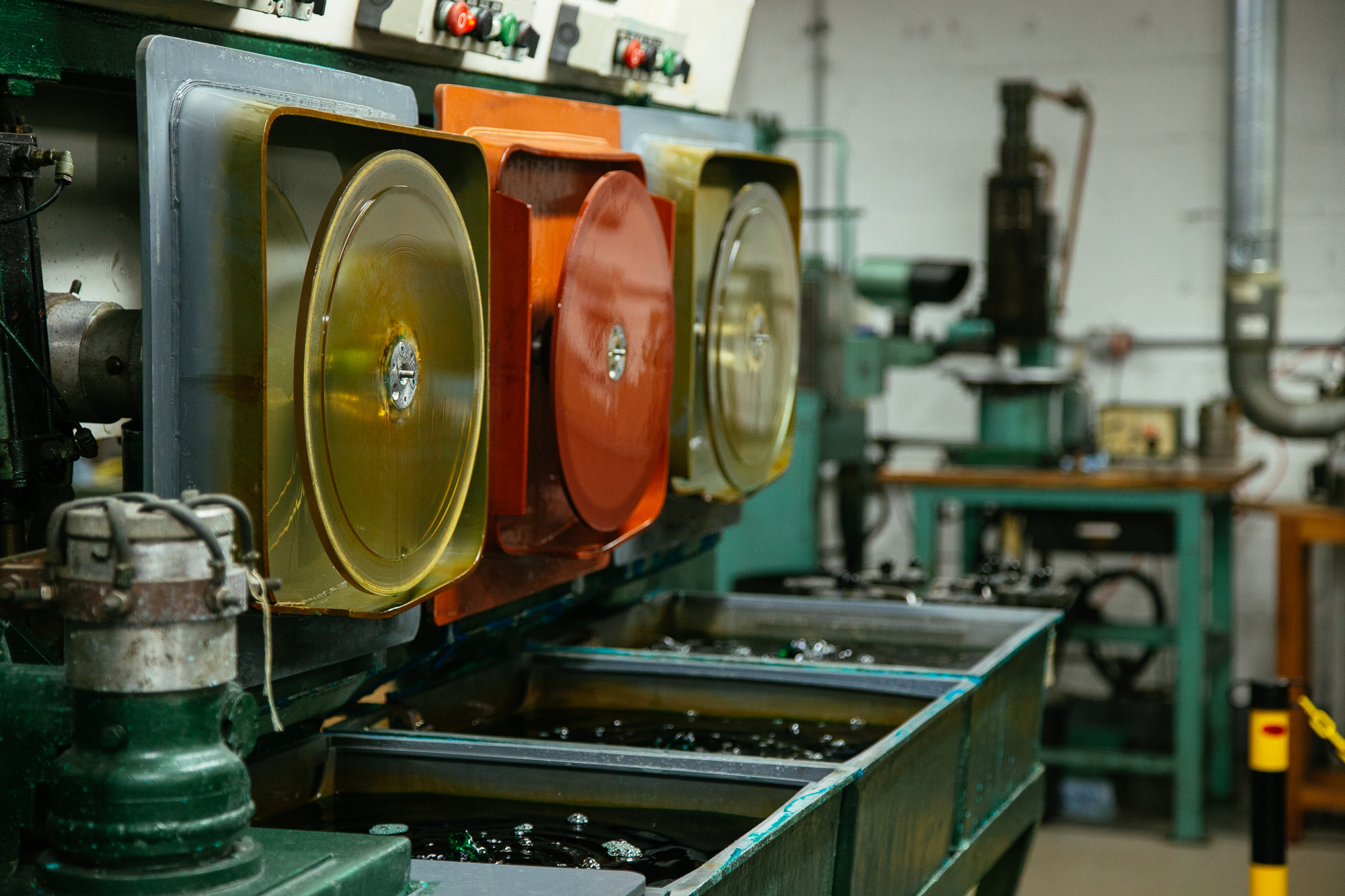 Vinyl Records pressing