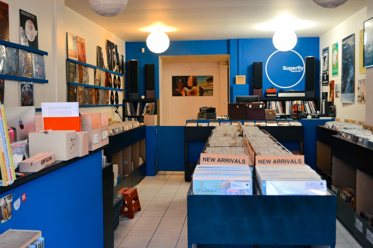 Superfly record shop Paris