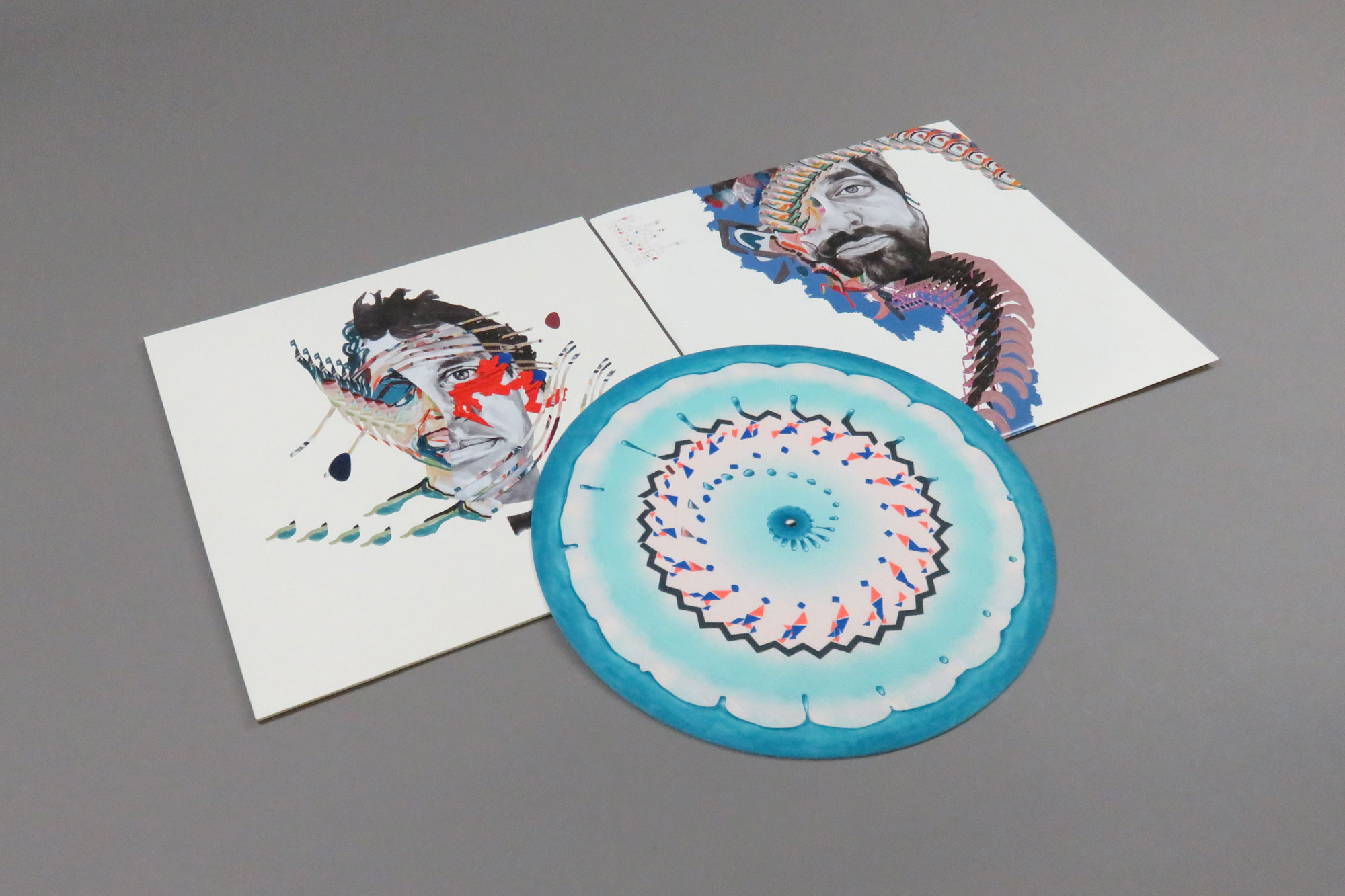 Animal Collective's new Painting With LP comes with hypnotic zoetrope  slipmat - The Vinyl Factory