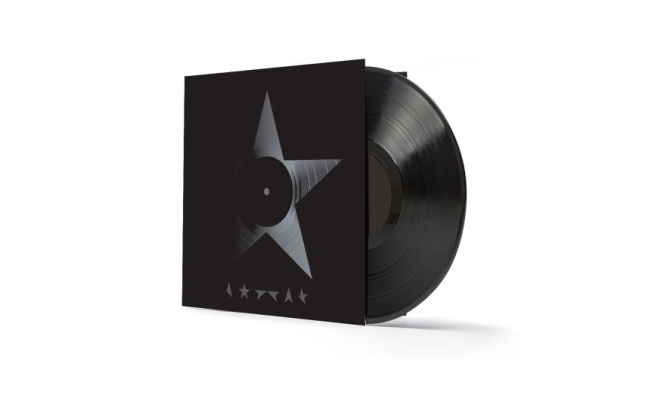 If you expose David Bowie's ☆ Blackstar sleeve to sunlight