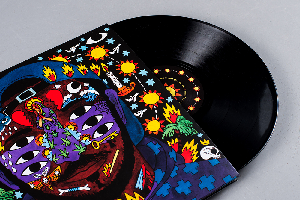 Kaytranada's 99.9% some of the funkiest artwork so far this year - The Vinyl Factory