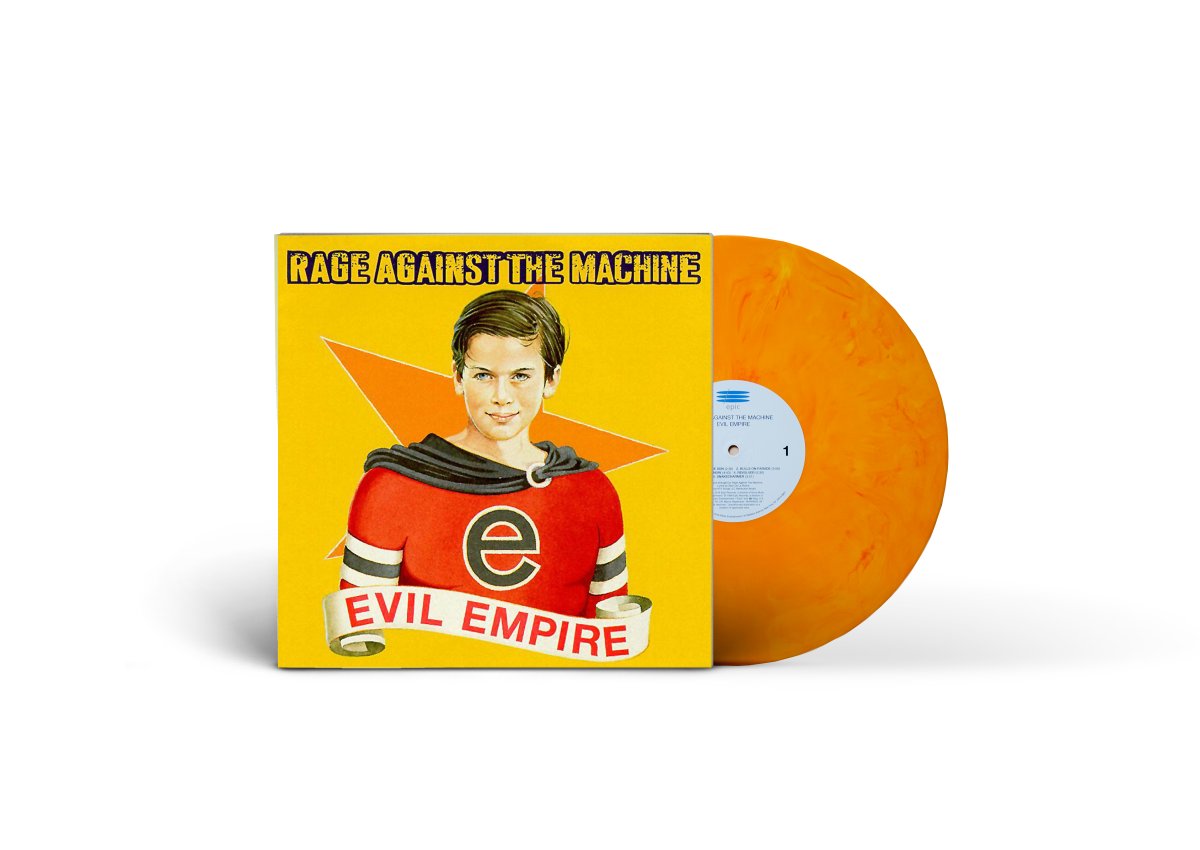 Rage Against The Machine's Evil Empire reissued on marbled vinyl