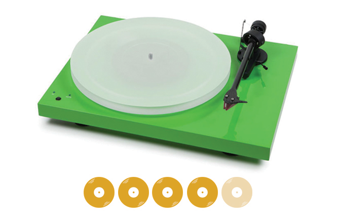 レコードプレーヤー　Pro-ject debut carbon espritrecord