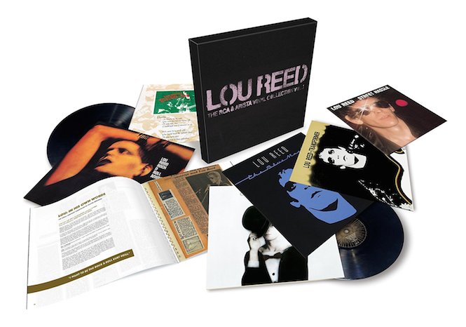 Lou Reed early solo albums collected in massive 6xLP box set