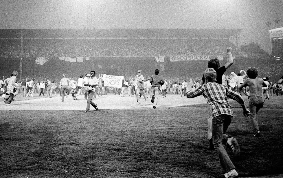 Relive the infamous Disco Demolition Night with this new