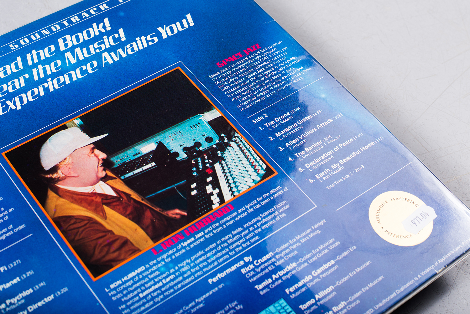 How L. Ron Hubbard made the craziest jazz record ever - The Vinyl Factory