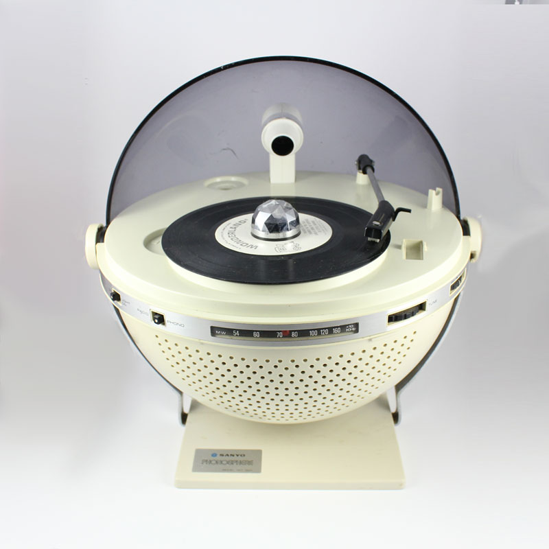 space age record player