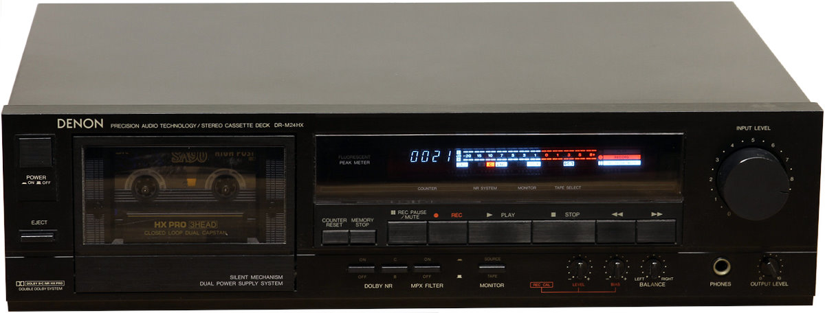 hi fi system with cassette deck