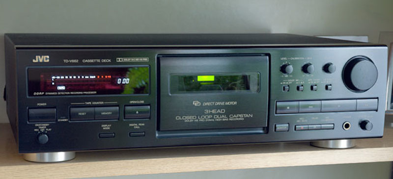 hi fi system with cassette deck