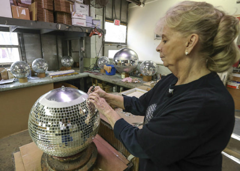 Handcrafted Disco Ball by Yolanda Baker - A Taste of Kentucky