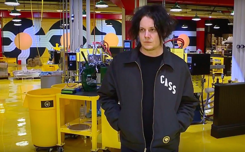 Everything is Jack White gives a tour of Third Man's new pressing plant