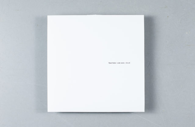 New Ryoji Ikeda project Code Name: A to Z released on clear vinyl