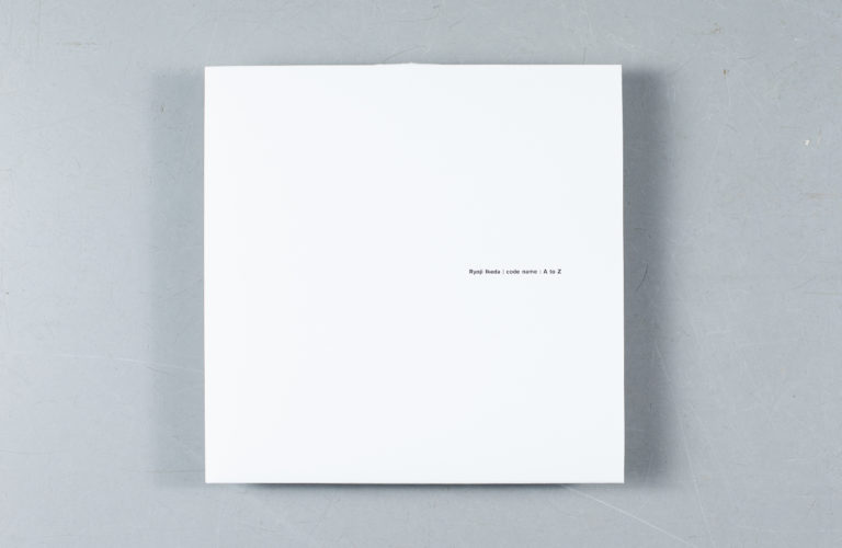 New Ryoji Ikeda project Code Name: A to Z released on clear vinyl