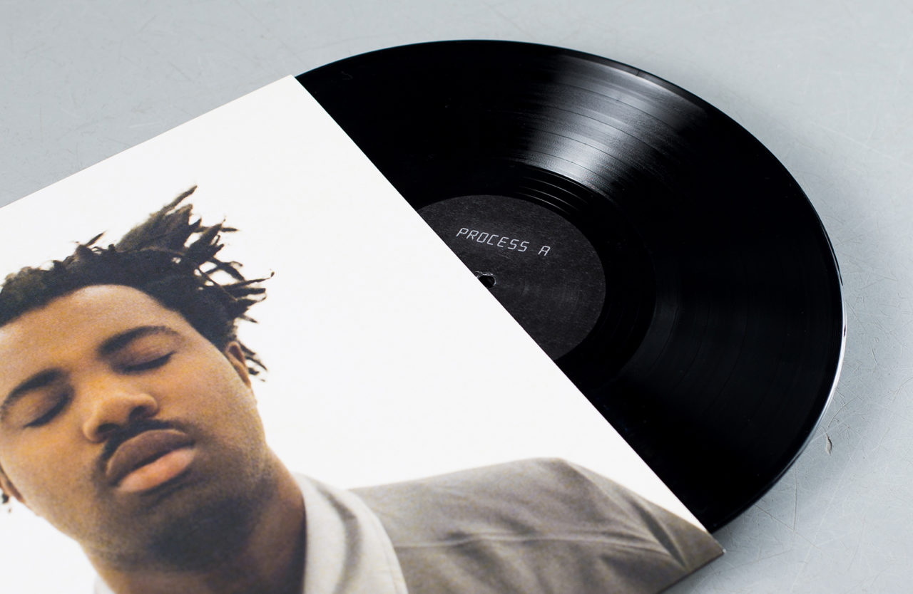 A look at Sampha's debut LP Process on vinyl