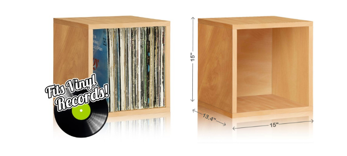 Record deals cube storage