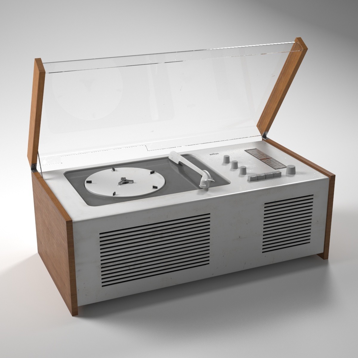 The timeless of minimal turntable design