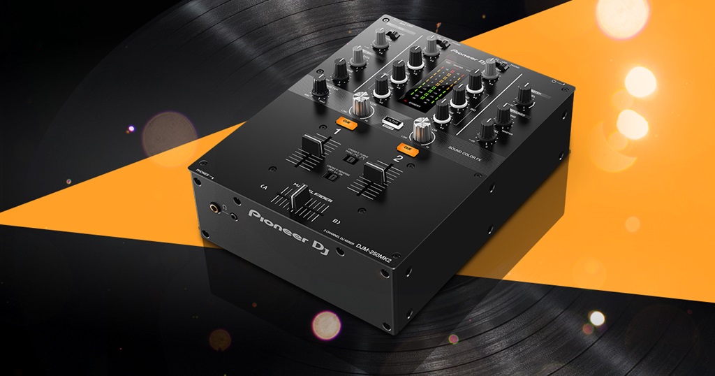 Pioneer DJ announces affordable two-channel mixer, DJM-250MK2