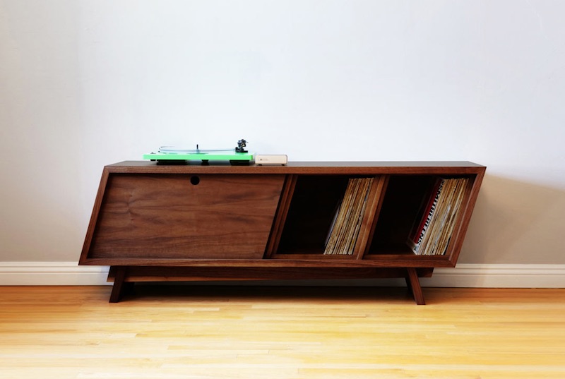 Record player outlet sideboard