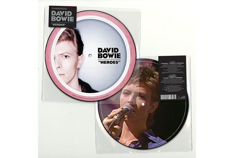 David Bowie S Heroes Announced As Latest Limited Edition 7 Picture Disc Single Series Release