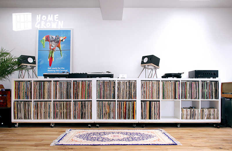 Home Grown: collector with 15 years of and hip-hop records