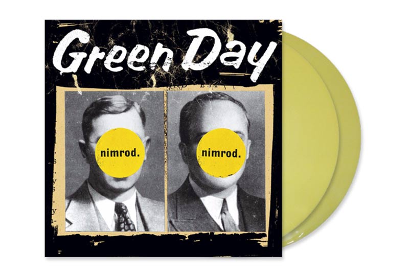 Green Day releases Nimrod limited edition 20th anniversary yellow 2xLP -  The Vinyl Factory