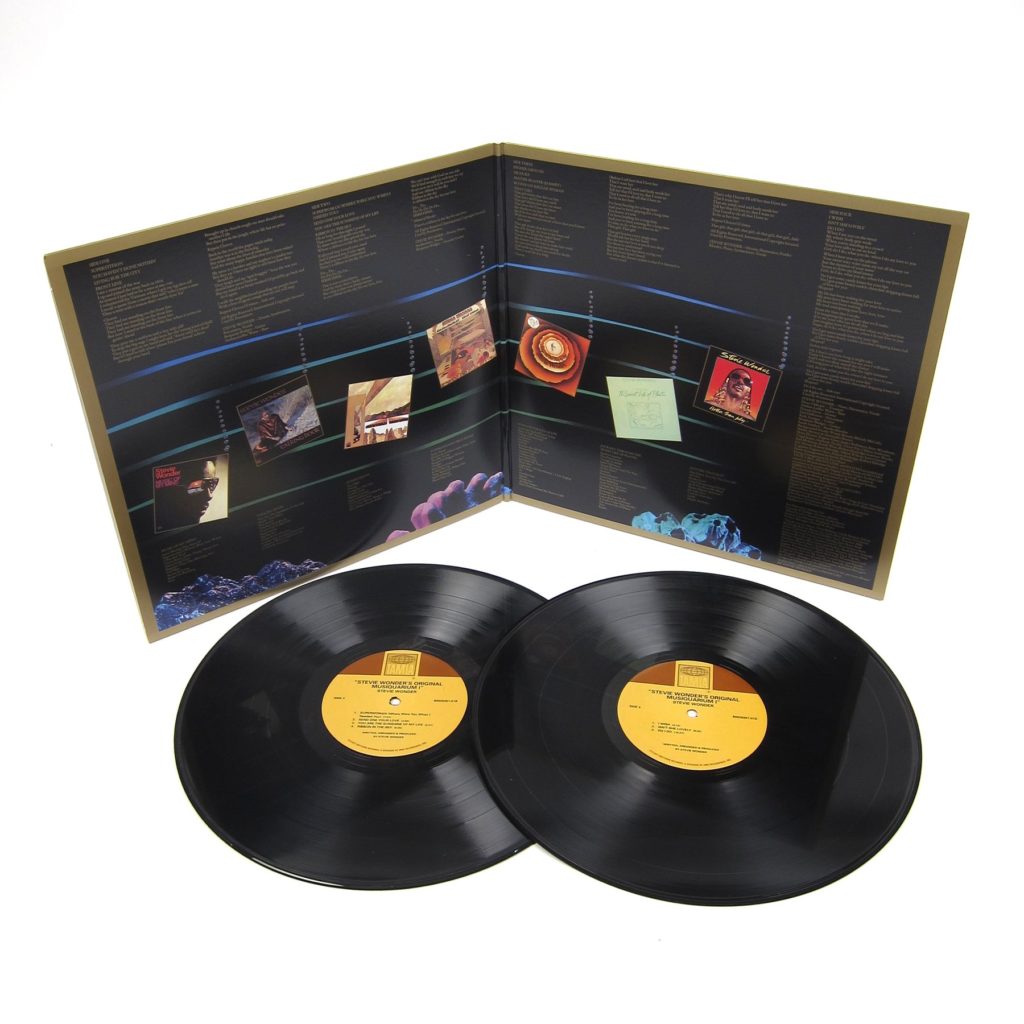 Stevie Wonder's Original Musiquarium I reissued on vinyl