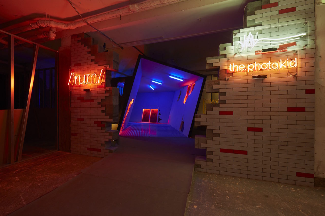 Virgil Abloh and Ben Kelly re-create mythical nightclub for new installation
