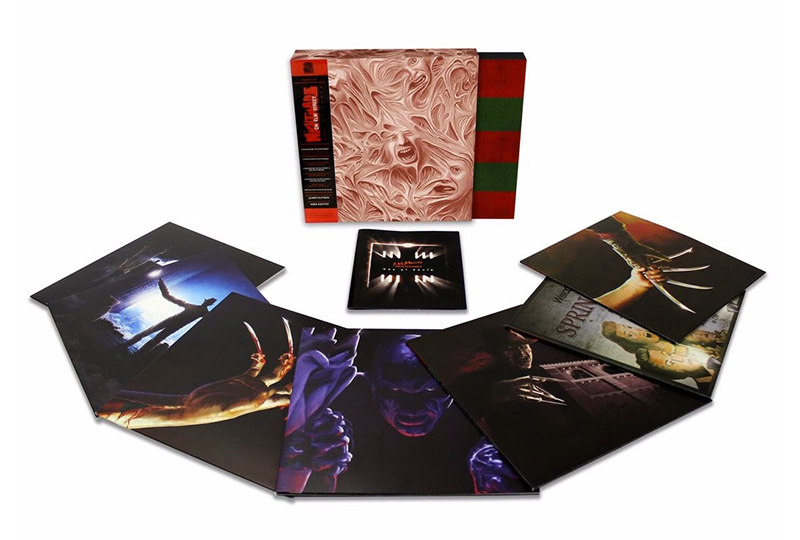 The Complete A Nightmare On Elm Street Soundtracks Released As 8xLP Box Set