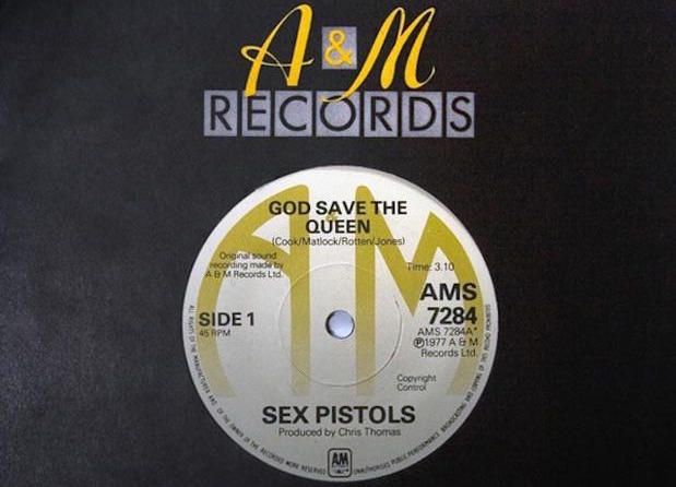 Sex Pistols' super rare 'God Save The Queen' 7