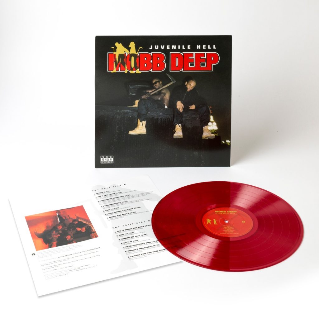 Mobb Deep's debut album Juvenile Hell released on vinyl for the