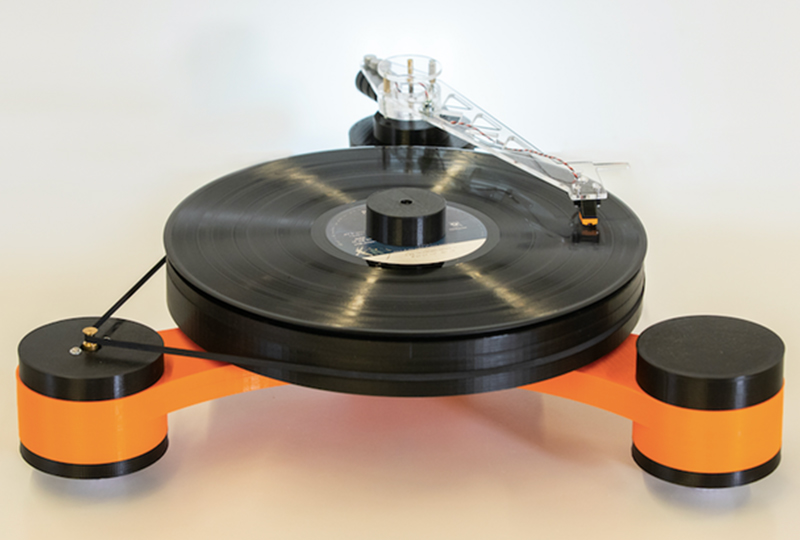 Free STL file Vinyl Records Holder for Audio Technica LP120 + others 🏠・3D  printable model to download・Cults