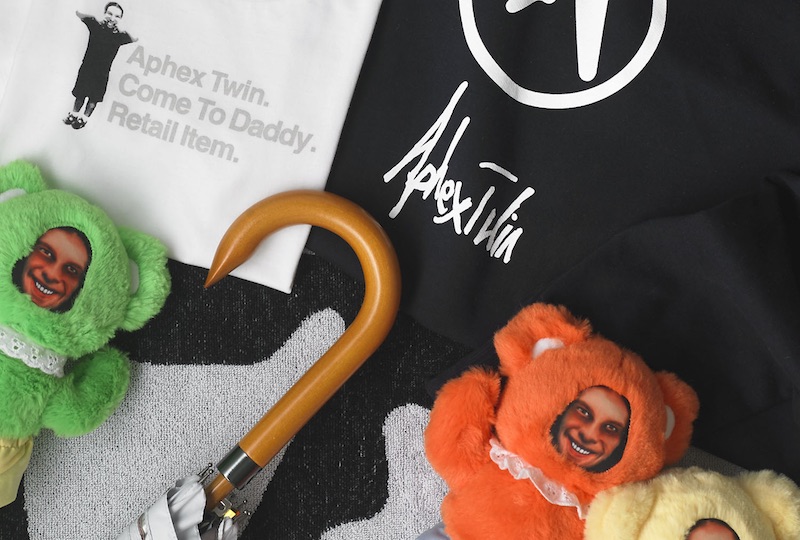 Umbrella, teddy bear, beach towel: Aphex Twin announces new range