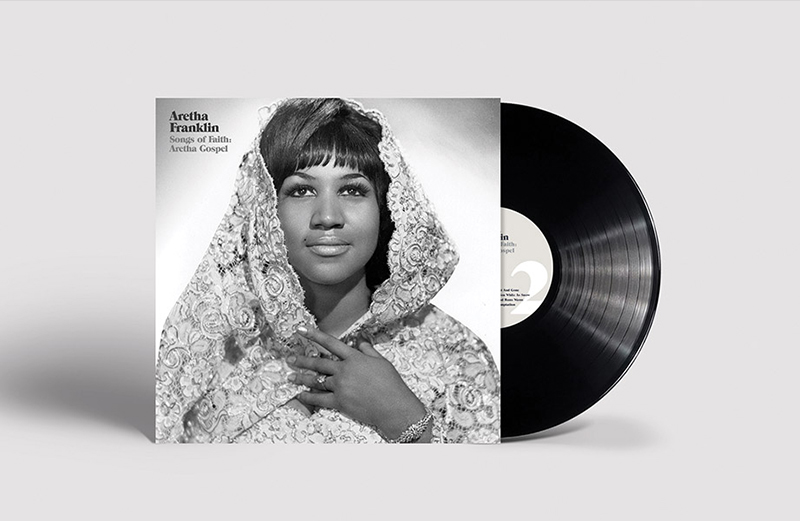 Aretha Franklin's 1956 gospel album Songs Of Faith reissued