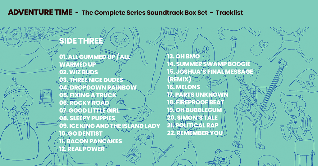 Adventure Time Complete Soundtrack Collected In New Quadruple Vinyl Box Set