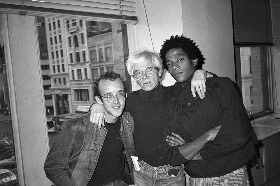 Jean Michel Basquiat And Andy Warhol