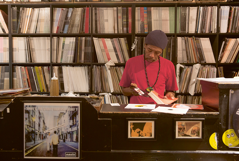 book takes you inside independent record shops