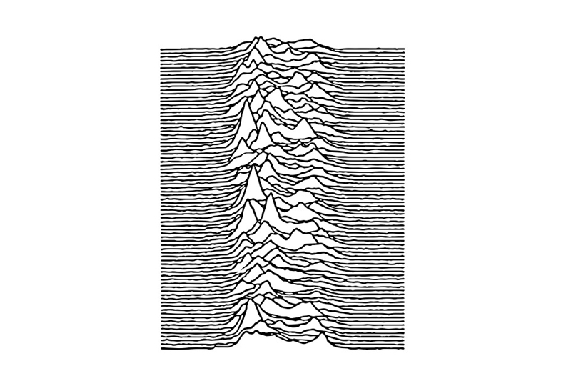 Create Your Own Joy Division Unknown Pleasures Cover