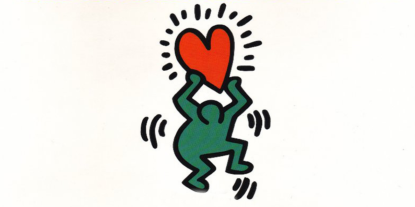 keith haring love art