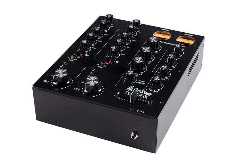 MasterSounds launches handmade two-valve compact DJ mixer