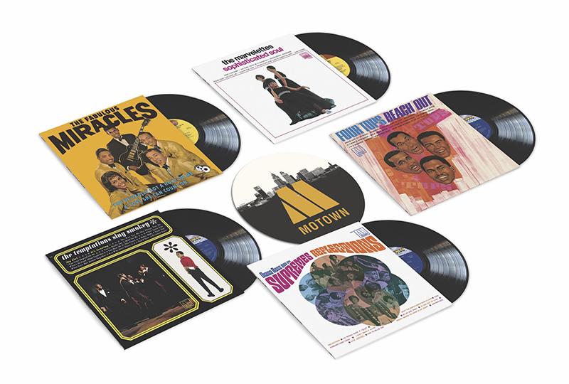 Motown remasters five albums for Motown In Mono vinyl series