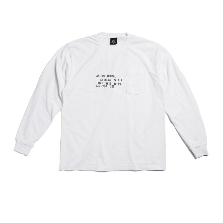 Arthur Russell celebrated in new clothing collection from Ghostly ...