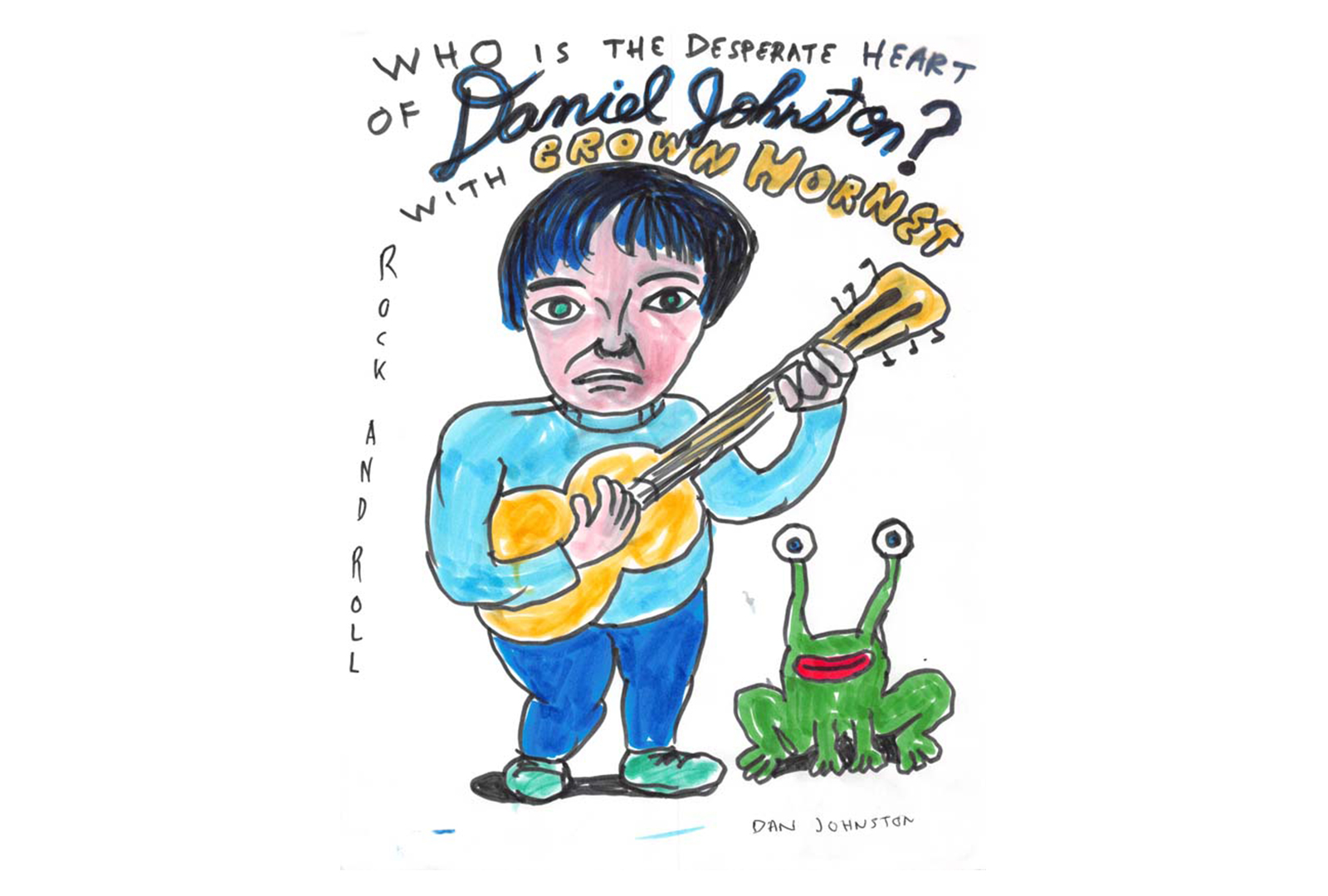 Daniel johnston рисунки