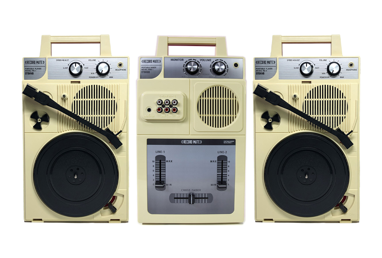 dj turntable set