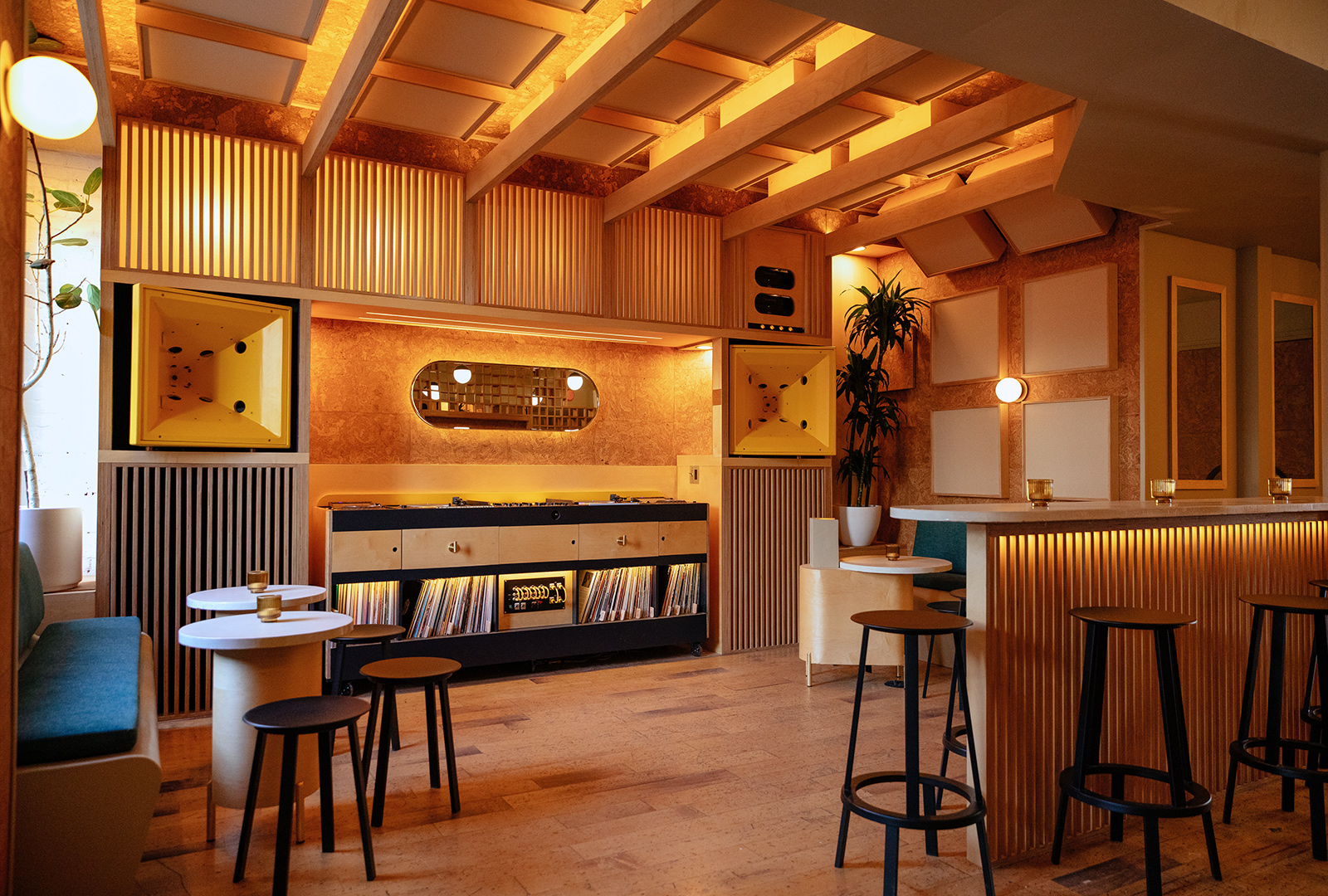 A new audiophile bar has opened in NYC