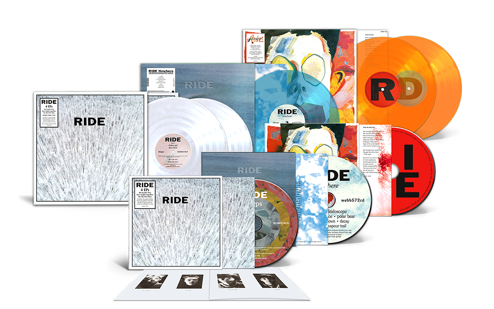 Ride reissue early EPs and albums for 30th anniversary