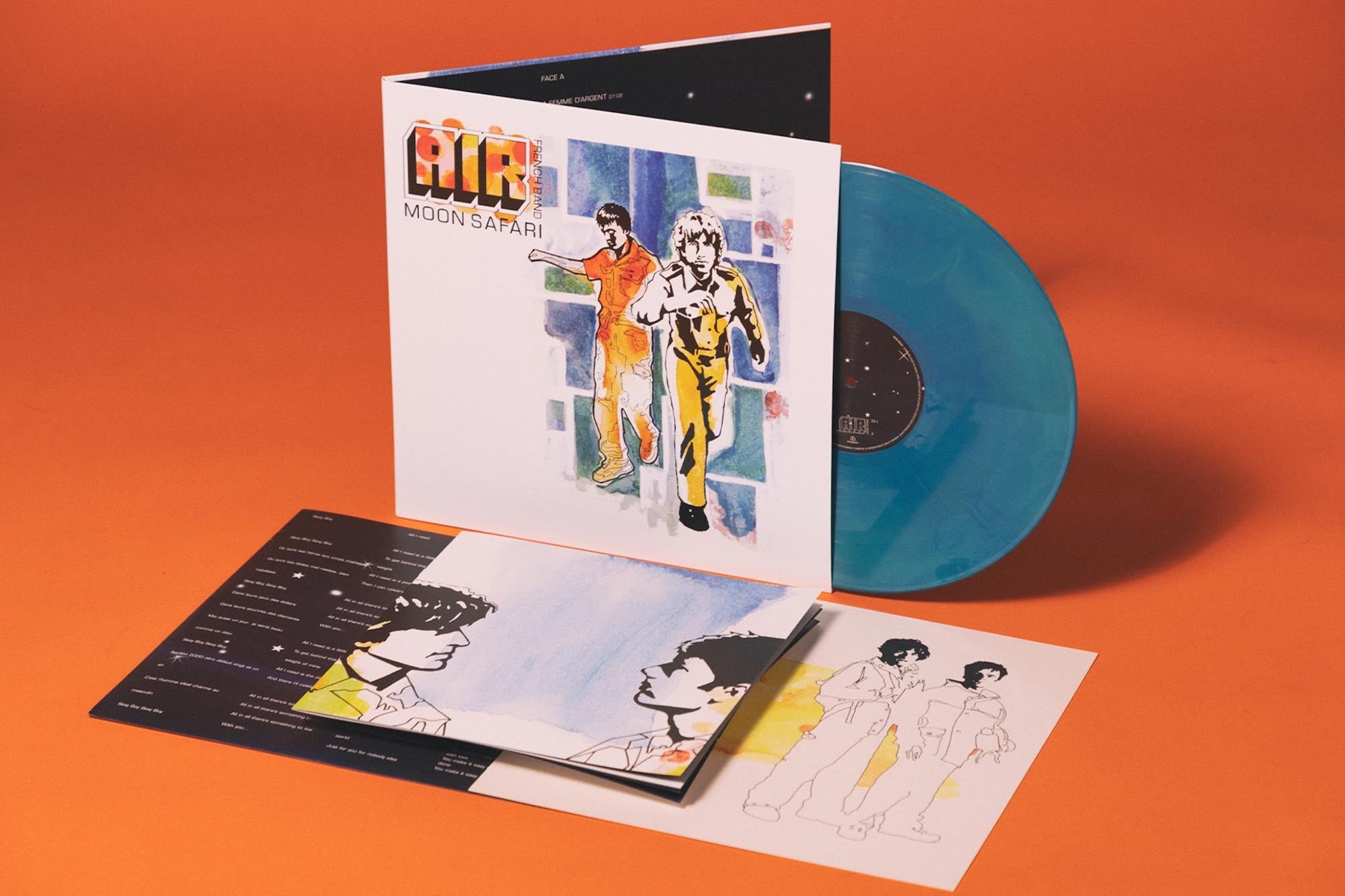 LP;FRENCH BAND「MOON SAFARI/AIR」 - レコード